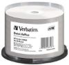 Obrázek VERBATIM CD- R(50- pack) spindl, AZO 52X, 700MB, WHITE WIDE THERMAL PRINTABLE SURFACE NON- ID