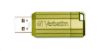 Obrázek VERBATIM Flash Disk 16 GB Store 'n' Go PinStripe, eukalyptově zelená