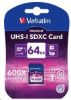 Obrázek VERBATIM SDXC karta 64 GB PREMIUM, UHS- 1, Class 10 (R: 90/ W: 25 MB/ s)