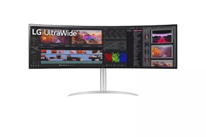 Obrázek LG MT IPS LED 49" 49WQ95C - NanoIPS, 5120x1440, 32:9, HDMI, DP, USB-C, zakriven, nast. vyska, repro