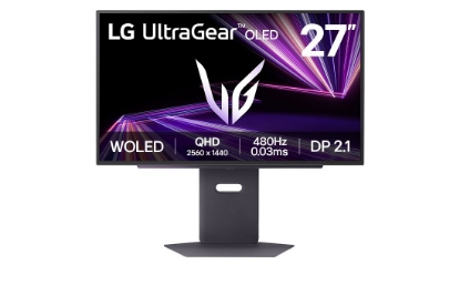 Obrázek LG MT OLED 27" 27GX790A-B - OLED panel, 2560x1440, 0,03ms, 480Hz, G-Sync, HDMI, DP, USB, pivot