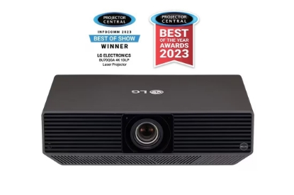 Obrázek LG projektor BU70QGA.AEU - DLP, laser, 3840x2160 UHD, 7000 ANSI, 3xHDMI, USB-A, DP, RS232, RJ45, 2x5W repro, WebOS