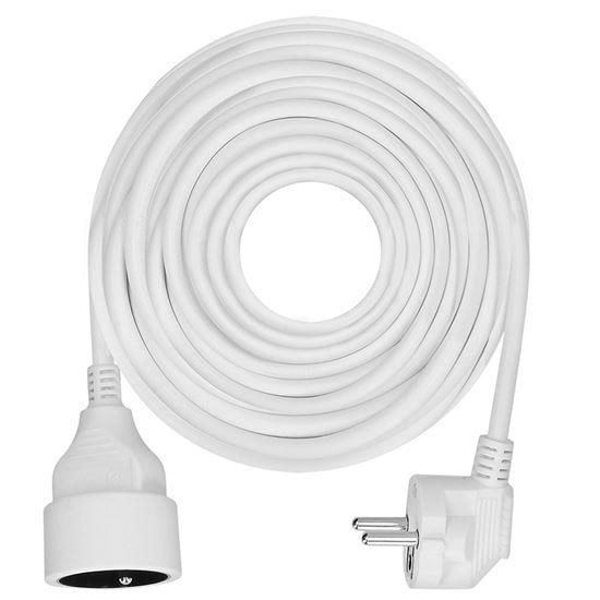 Obrázek Solight 1z prodlužovací přívod - spojka, 15m, 3 x 1,5mm2, bílá