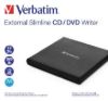 Obrázek VERBATIM externí mechanika Slimline CD/ DVD Writer USB - without NERO