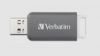 Obrázek VERBATIM Flash Disk 128 GB DataBar USB 2.0 Drive, šedá