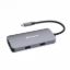 Obrázek VERBATIM Hub USB- C Pro Multiport 5 Port, 2x USB 3.2, 1x USB- C, HDMI, RJ45, šedá