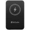 Obrázek VERBATIM Powerbanka Charge 'n' Go, Magnetická, 10000 mAh, USB- C, Černá