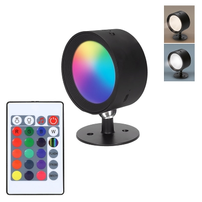 Obrázek Solight LED nabíjecí RGB světlo, dálkový ovladač, Li-Ion, USB-C