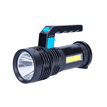 Obrázek Solight LED nabíjecí svítilna s rukojetí a bočním světlem, 150+100lm, Li-Ion