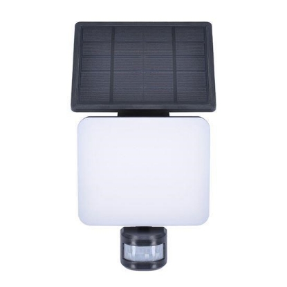 Obrázek Solight LED solární osvětlení se senzorem, 11W, 1200lm, 3 CCT, Li-Ion, černá