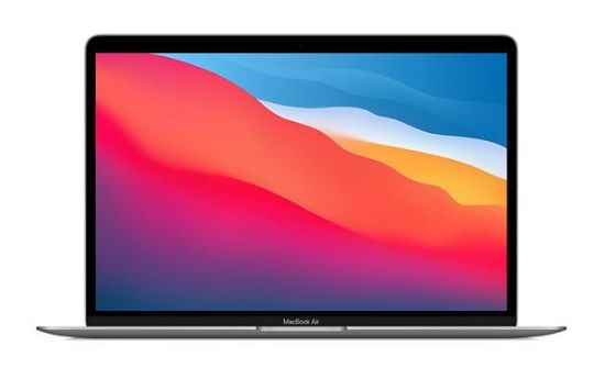 Obrázek APPLE MacBook Air 13'',M1 chip with 8-core CPU and 7-core GPU, 256GB,8GB RAM - Space Grey
