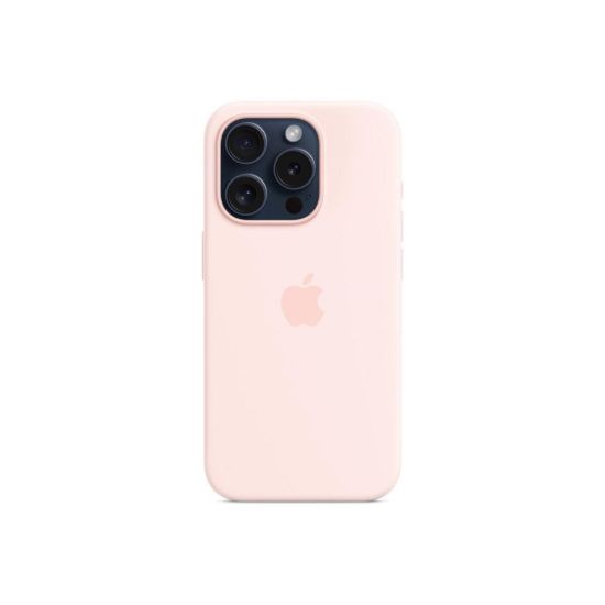 Obrázek APPLE iPhone 15 Pro Silicone Case with MagSafe - Light Pink