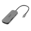 Obrázek ACER Dokovací stanice 7in1 Type-C dongle, 1x HDMI, 3x USB-A 3.2 Gen1, 1x SD 3.0, 1x microSD, 1x USB-C, silver