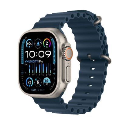 Obrázek APPLE Watch Ultra 2 GPS + Cellular, 49mm Titanium Case with Blue Ocean Band
