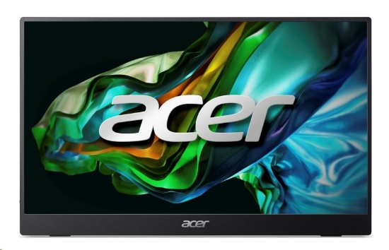 Obrázek ACER LCD PM161QB1bmiuux 40cm (15.6") IPS LED, FHD 1920x1080@60Hz, 250cd/m2, 170/170, -, 1xHDMI + 2xType-C + Audio Out,
