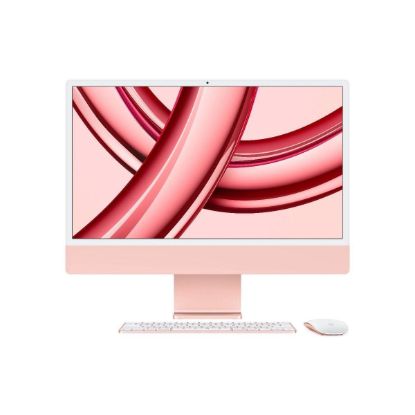 Obrázek APPLE 24-inch iMac with Retina 4.5K display: M3 chip with 8-core CPU and 8-core GPU, 256GB SSD - Pink
