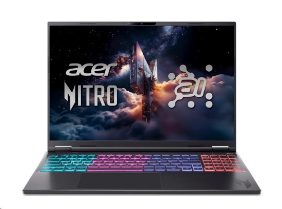 Obrázek ACER NTB Nitro 16S AI (AN16S-61-R3HE),R9 AI-365,16"WQXGA,32GB,1TB SSD,RTX 5070,W11H,Black