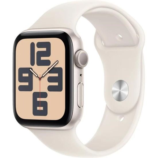 Obrázek Apple Watch SE (2024) GPS 40mm Starlight Aluminium Case with Starlight Sport Band - S/M