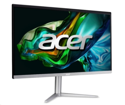 Obrázek ACER PC AiO Aspire C24-1300, Ryzen 3 7320U,23,8" FHD IPS,8GB,512GB M.2 SSD,Radeon610M,W11Original,stříbrná,KB+Mouse