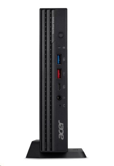 Obrázek ACER PC Veriton N4720GT, i3-14100T,8GB DDR5,512GB M.2 SSD,DVD±RW,Wifi,USB KB+mouse,W11P,65W,Black