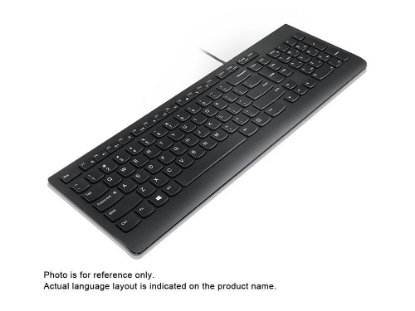 Obrázek LENOVO klávesnice drátová Essential Wired Keyboard - CZ
