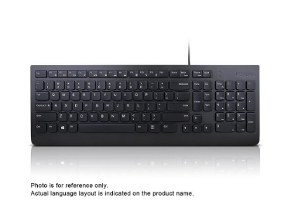 Obrázek LENOVO klávesnice drátová Essential Wired Keyboard - CZ