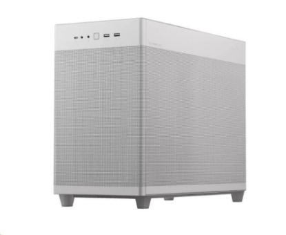 Obrázek BAZAR - ASUS case AP201 PRIME CASE TG WHITE, Mini Tower, bílá - Rozbaleno (Komplet)