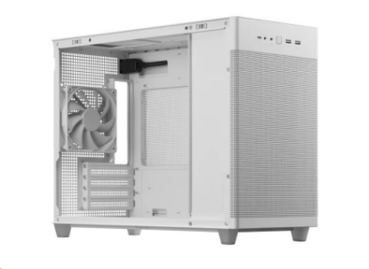 Obrázek BAZAR - ASUS case AP201 PRIME CASE TG WHITE, Mini Tower, bílá - Rozbaleno (Komplet)
