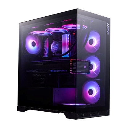 Obrázek ADATA XPG case INVADER X BTF Mid-Tower, bez zdroje, 5x 120mm Fan, Černá