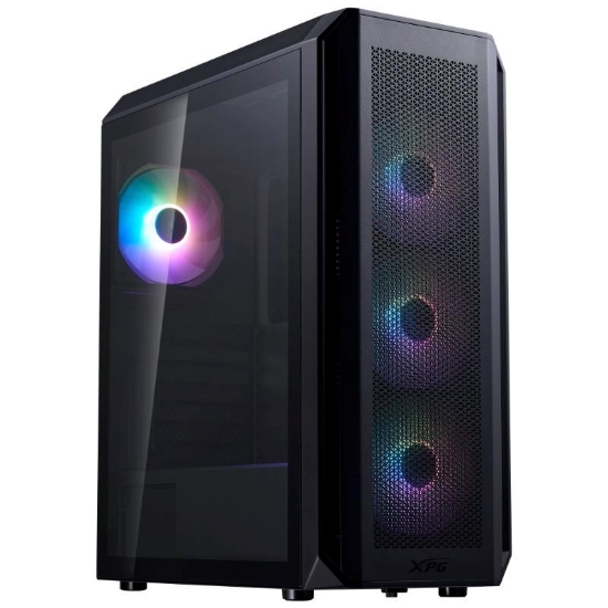 Obrázek ADATA XPG case VALOR AIR PLUS Mid-Tower, bez zdroje, 4x 120mm Fan, Černá