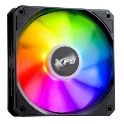 Obrázek ADATA XPG Ventilátor VENTO R, Převrácený, 120mm, ARGB, PWM, černá