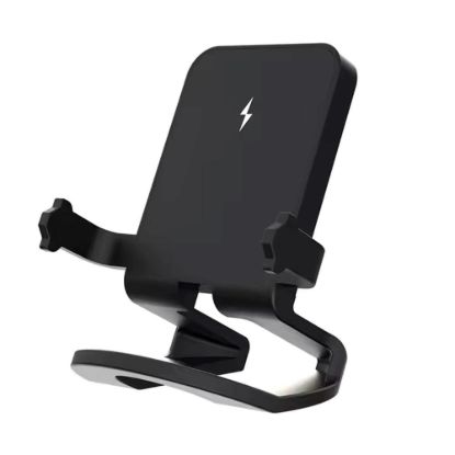 Obrázek 1stCOOL bezdrátová přenosná QI nabíječka 15W, panáček, USB- C, černá