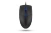 Obrázek A4tech N- 530S, podsvícená kancelářská myš, 1200 DP I, USB, černá