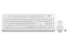 Obrázek A4tech Set klávesnice+myš FG1012, Bezdrátový, US, bílá