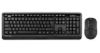 Obrázek A4tech Bezdrátový kancelářský set klávesnice+myš FG1012S, CZ/ SK, černá