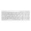 Obrázek A4tech FStyler FBK27C AS, bezdrátová Dual mode Bluetooth+2, 4G klávesnice, CZ, bílá