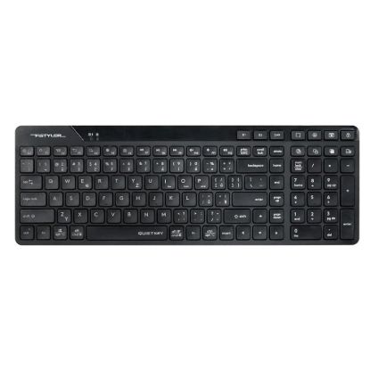 Obrázek A4tech FStyler FBK27C AS, bezdrátová Dual mode Bluetooth+2,4G klávesnice, CZ, černá