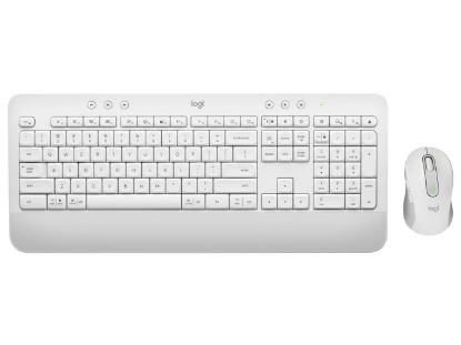Obrázek Logitech Set klávesnice a myš Signature MK650, CZ-SK, bílá/šedá