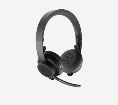 Obrázek Logitech sluchátka s mikrofonem Zone Wireless Teams, EMEA, Graphite
