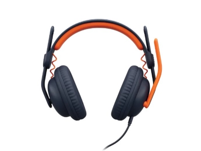 Obrázek Logitech Sluchátka Zone Learn, okolo uši, USB-C, modrá