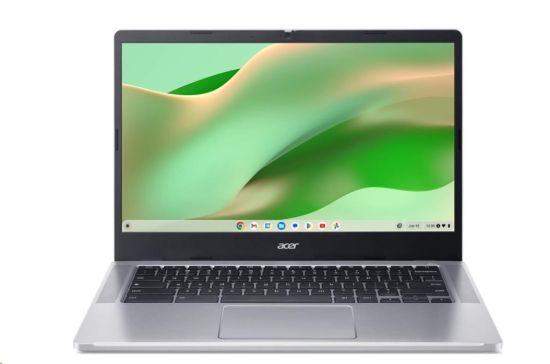 Obrázek ACER NTB Chromebook 314 (CB314-4HT-C1MD),Intel N100,14" FHD Touch,8GB,128 eMMC,Intel UHD,ChromeOS,PureSilver