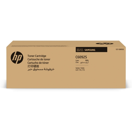 Obrázek HP - Samsung CLT-C6092S Cyan Toner Cartrid (7,000 pages)