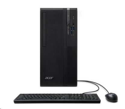 Obrázek ACER PC Veriton VS2720G, i5-14400,8GB DDR5,512GB M.2 SSD,Wifi,DVD±RW,USB KB+mouse,No OS,180W,Black