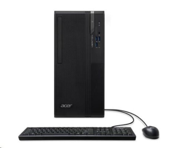 Obrázek ACER PC Veriton VS2720G, i5-14400,8GB DDR5,512GB M.2 SSD,Wifi,DVD±RW,USB KB+mouse,No OS,180W,Black