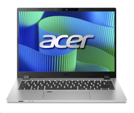 Obrázek ACER NTB TravelMate P2 14  (TMP214-56-TCO-56HZ),Core 5 120U,14" 1920x1200,16GB,512GB SSD,Intel,W11 Pro,Pure Silver