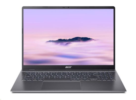 Obrázek ACER NTB Chromebook Plus 516 (CB516-1HT-567A),iCore 5 120U,16" 1920x1200,16GB,256GB SSD,Intel Graphics,Chrome OS,Gray
