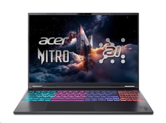 Obrázek ACER NTB Nitro 16S AI (AN16S-61-R3HE),R9 AI-365,16"WQXGA,32GB,1TB SSD,RTX 5070,W11H,Black