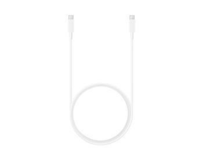 Obrázek Samsung datový kabel EP-DX310JWE, USB-C/USB-C, 3A, 1,8 m, bílá (bulk)