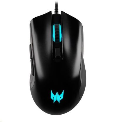 Obrázek ACER drátová myš Predator Cestus 333,5 levels DPI,1ms,400 IPS,20 mil. kliků,USB 2.0,Black