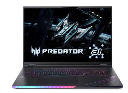 Obrázek ACER NTB Predator Helios 18 AI (PH18-73-981S),Ultra 9 275HX,18" 3840x2400,192GB,5120GB SSD,RTX 5090,W11 Pro,Black